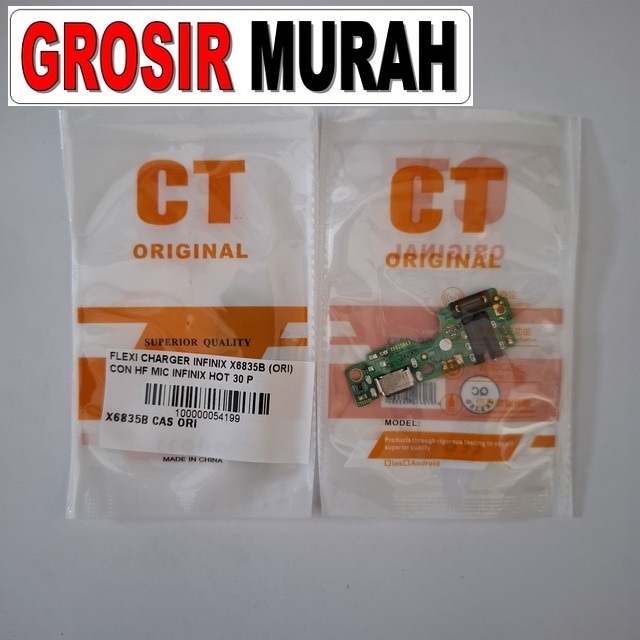 Flexi Charger Infinix X6835B Ori Hot 30 Play NFC