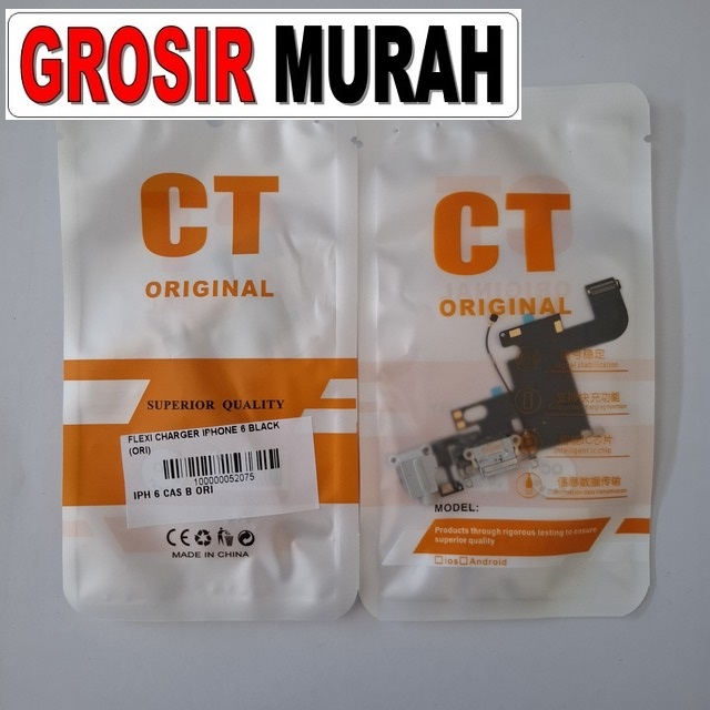 Flexi Charger iPhone 6 Ori Black