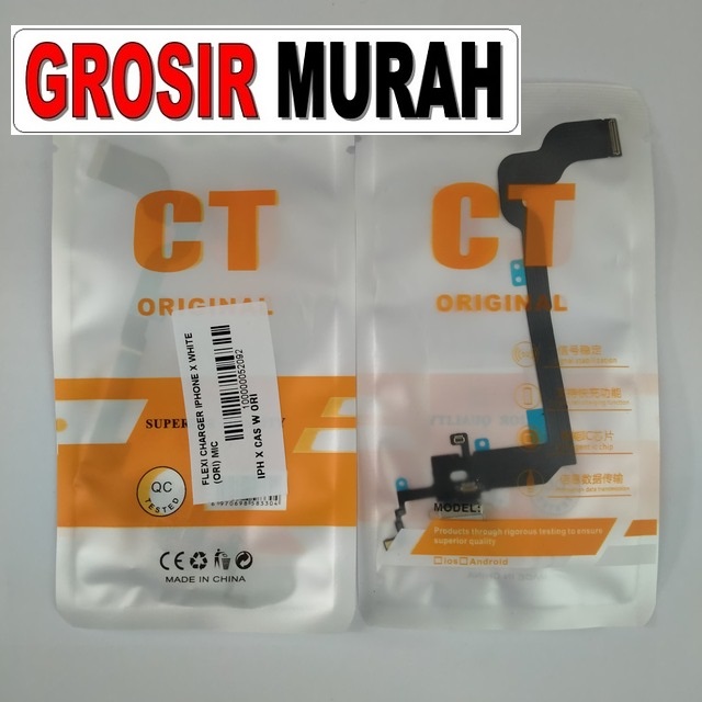 Flexi Charger iPhone X White Ori