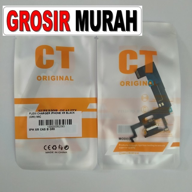 Flexi Charger iPhone XR Black Ori