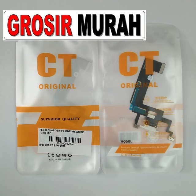 Flexi Charger iPhone XR White Ori