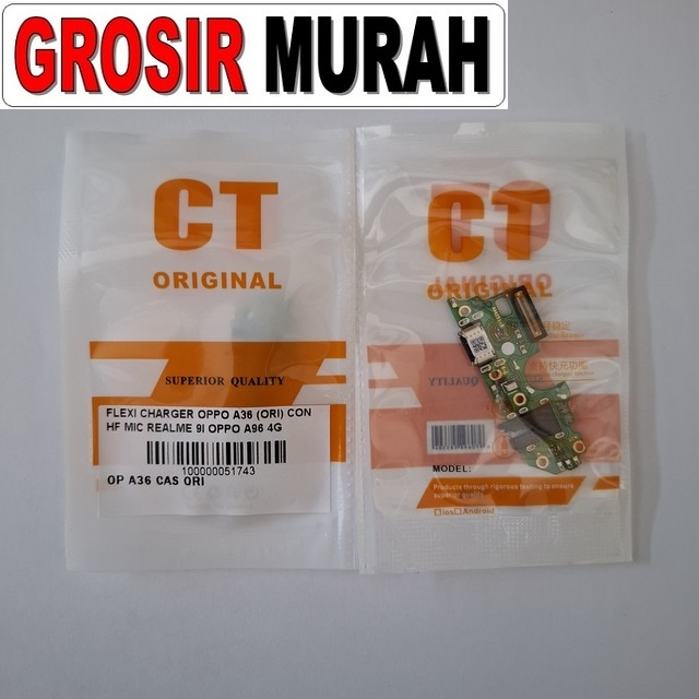 Flexi Charger Oppo A36 Ori / Realme 9i / Oppo A96 4G / A76 4G