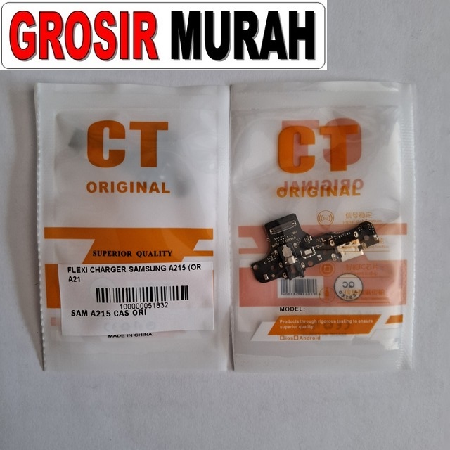 Flexi Charger Samsung A215 Ori A21