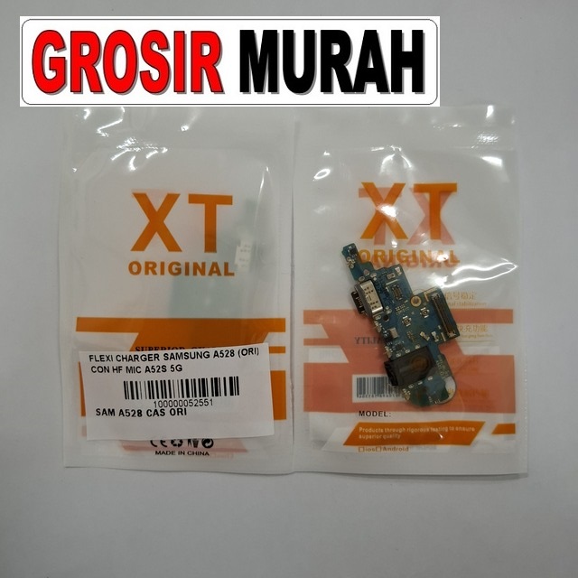 Flexi Charger Samsung A528 Ori Con Hf Mic A52S 5G