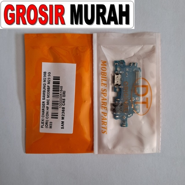 Flexi Charger Samsung M236B Ori Con Hf Mic M336Bf M23 5G M33 5G
