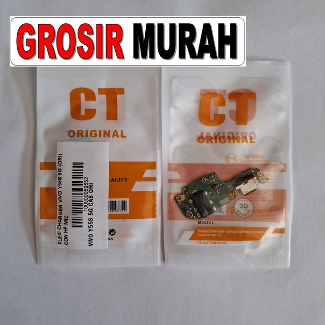 Flexi Charger Vivo Y55S 5G Ori Con Hf Mic