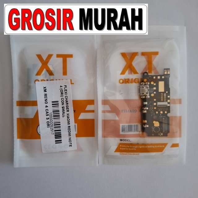 Flexi Charger Redmi Note 4 Con Small Ori