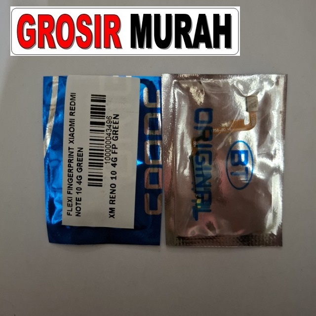Flexi Fingerprint Redmi Note 10 4G Note 10S Green
