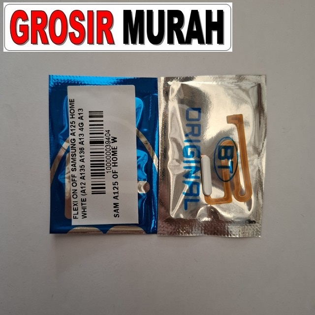 Flexi On Off Samsung A125 Home White A12 A135 A136 A13 4G A13 5G A047 A04S M127 M12