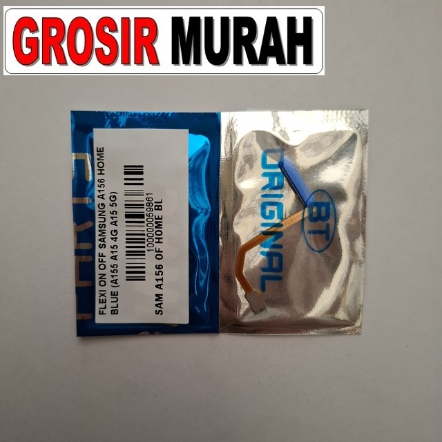 Flexi On Off Samsung A156 A155 A15 4G A15 5G Home Blue