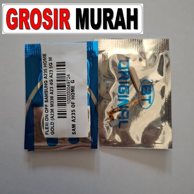 Flexi On Off Samsung A235 Home A236 M336 A23 4G A23 5G M33 5G Gold