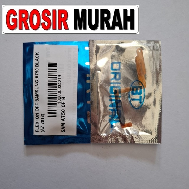 Flexi On Off Samsung A750 A7 2018 Black