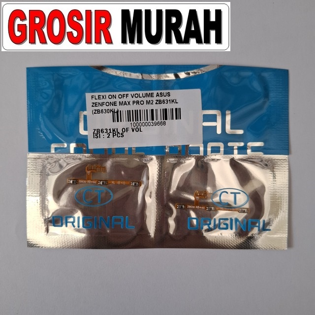 Flexi On Off Volume Asus Zenfone Max Pro M2 ZB631KL ZB630KL