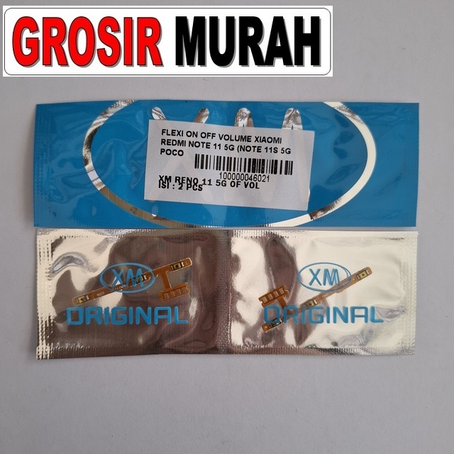 Flexi On Off Volume Redmi Note 11 5G Note 11S 5G Poco M4 Pro 5G Poco M4
