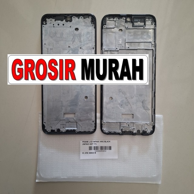 Frame LCD Infinix X662 Hot 11 Black