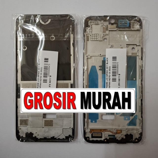 Frame LCD Infinix X677 Note 12I 2022 Black