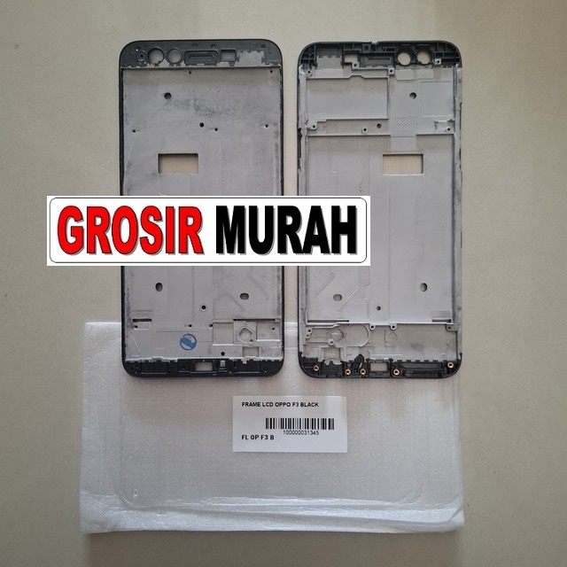Frame LCD Oppo F3 Black