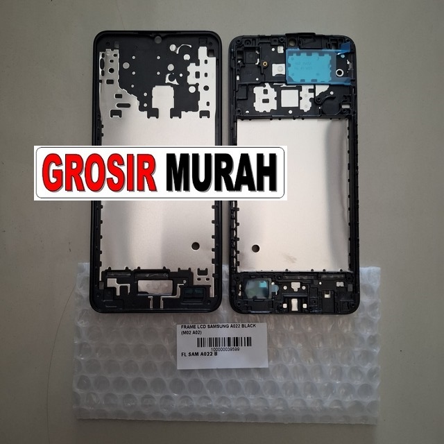 Frame LCD Samsung A022 M02 A02 Black