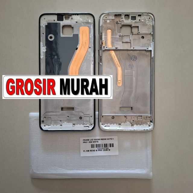 Frame LCD Redmi Note 8 Pro 1 SIM White