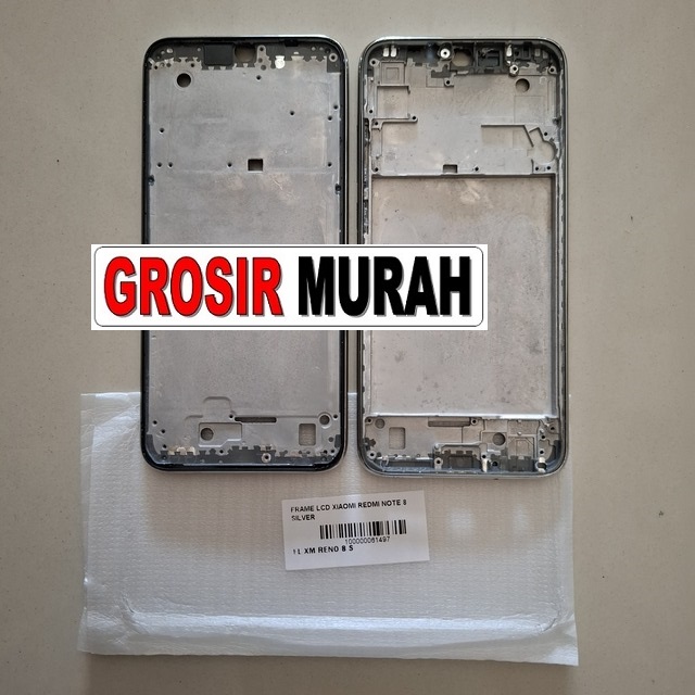 Frame Lcd Redmi Note 8 Silver