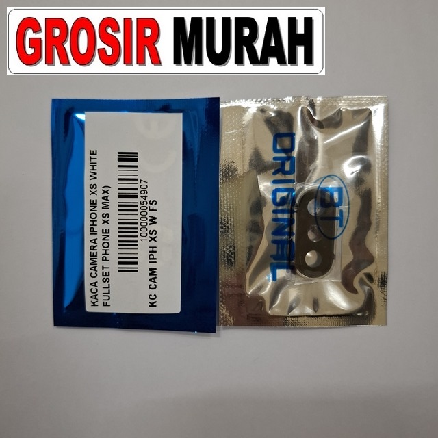 Kaca Kamera iPhone XS/XS Max Fullset - White