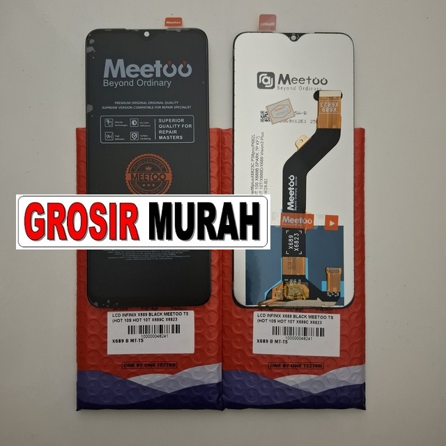LCD Infinix X689 Meetoo Hot 10S Hot 10T X689C X6823 KF7J Smart 6 Plus Spark 7P Vision 3 Plus