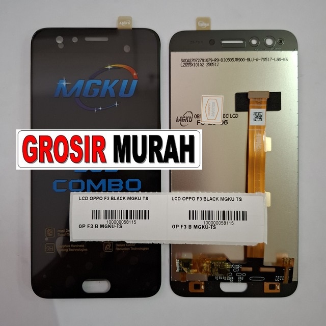 LCD Oppo F3 MGKU Black