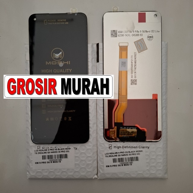 LCD Realme 9 Pro 5G Moshi Realme 9 5G Speed Edition Q3S Q3T Q5 V25 5G K9S 5G K10X 5G K10 4G
