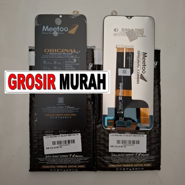 LCD Realme C31 Meetoo Black