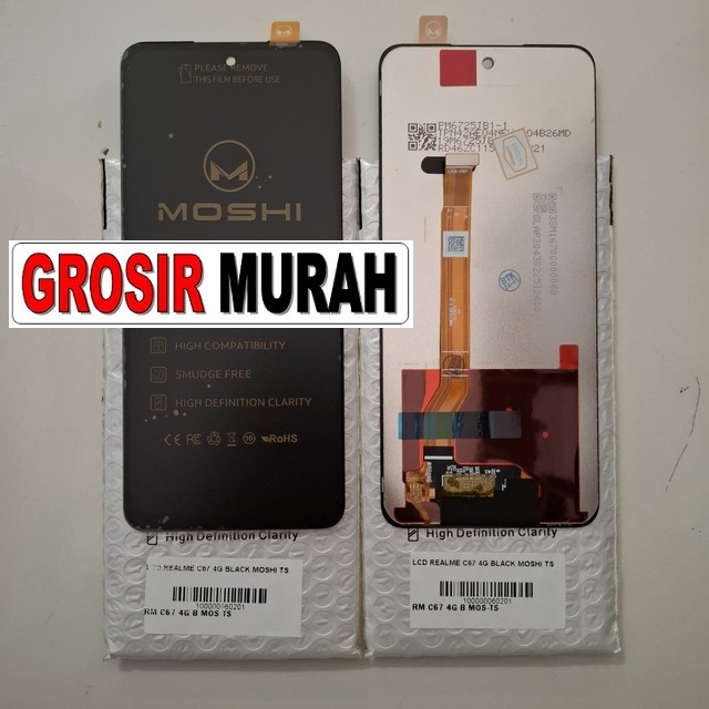 LCD Realme C67 4G Moshi Realme 12 5G 12X India Black