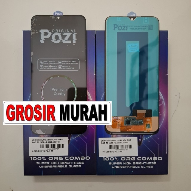 LCD Samsung A245 Org Pozi A24 4G A256 A25 5G Black