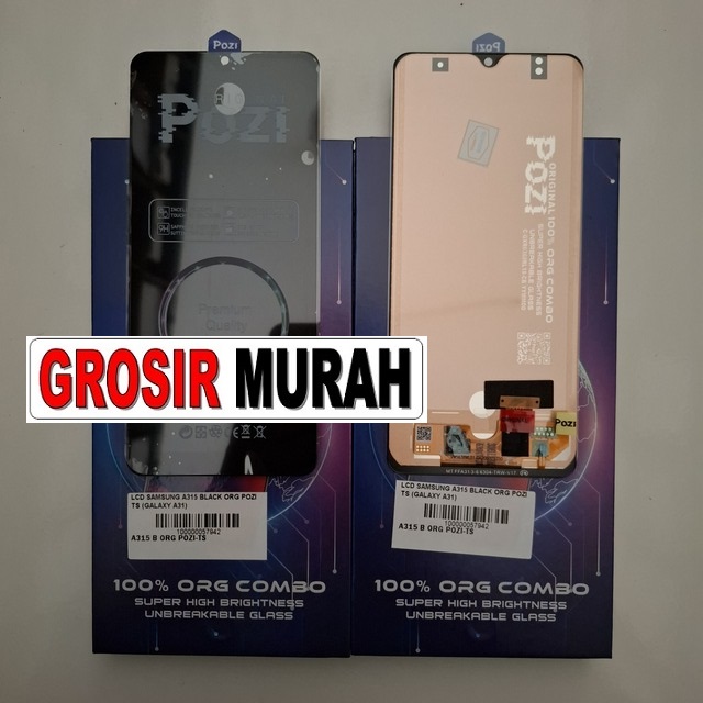 LCD Samsung A315 Org Pozi Galaxy A31 Black