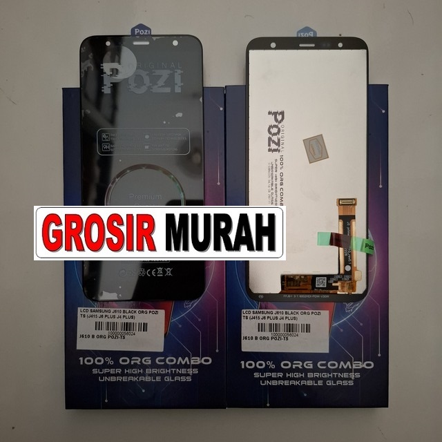 LCD Samsung J610 Org Pozi J6 Plus J4 Plus Black