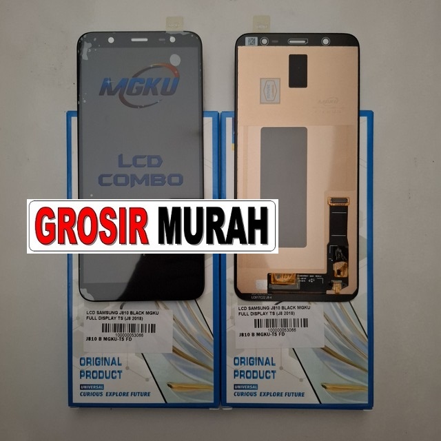 LCD Samsung J810 MGKU J8 2018 Black Full Display
