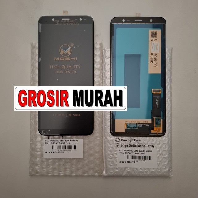 LCD Samsung J810 Moshi J8 2018 Black Full Display