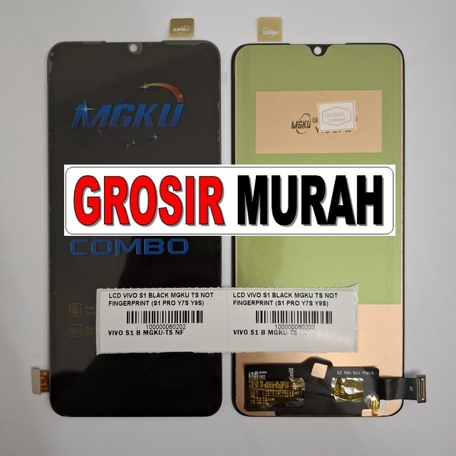 LCD Vivo S1 MGKU Black untuk S1 Pro / Y7S / Y9S