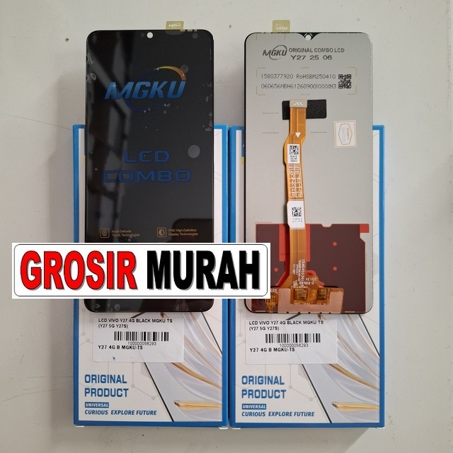 LCD Vivo Y27 4G Mgku TS (Y27 5G / Y27S) Black