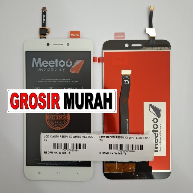 LCD Xiaomi Redmi 4X Meetoo Putih
