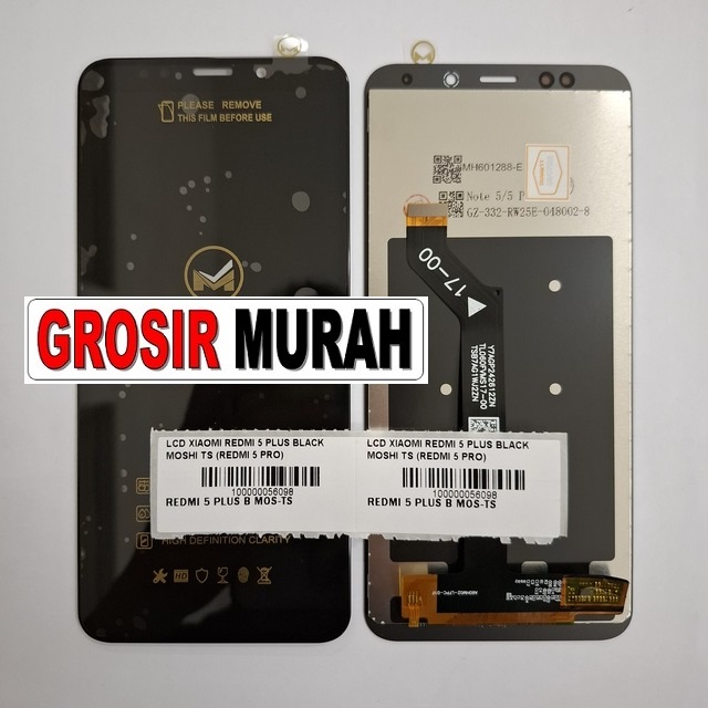 LCD Xiaomi Redmi 5 Plus Black Moshi TS Redmi 5 Pro