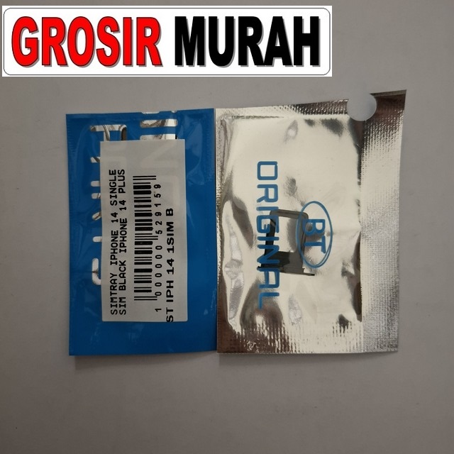 Simtray iPhone 14 Single Sim Hitam Kompatibel iPhone 14 Plus