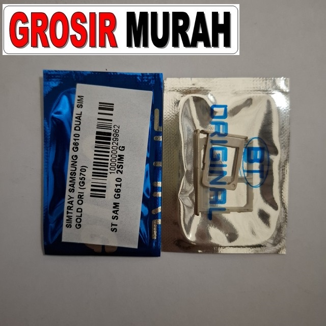Simtray Samsung G610 Dual Sim G570 Gold Ori