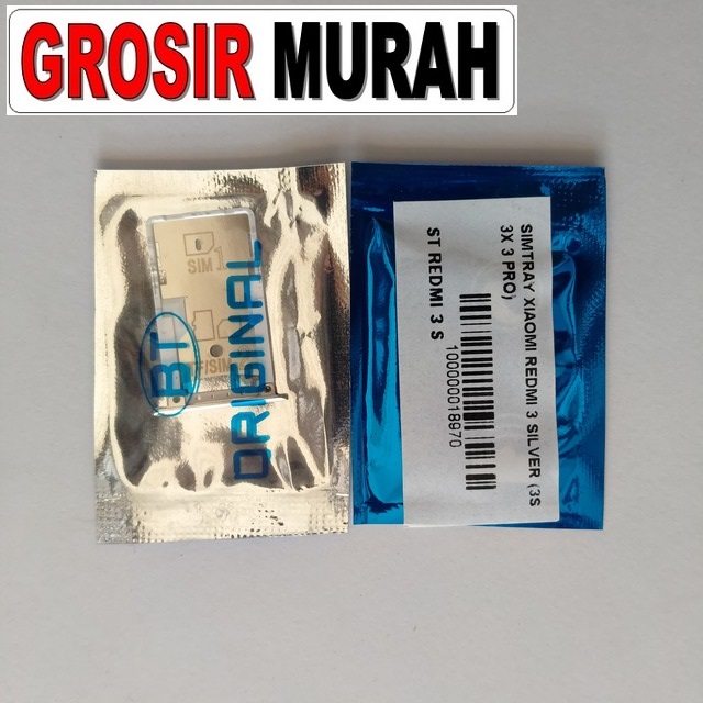 Simtray Xiaomi Redmi 3 3S 3X 3 Pro Silver