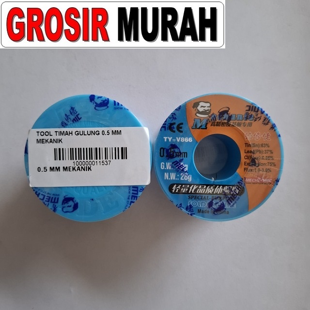 Timah Gulung 0.5 Mm Mekanik