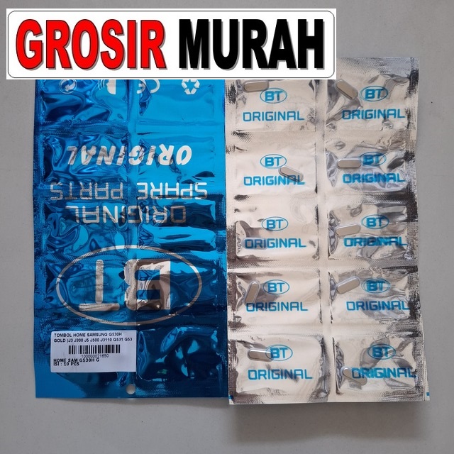 Tombol Home Samsung G530H J3 J300 J5 J500 J3110 G531 G532 Gold