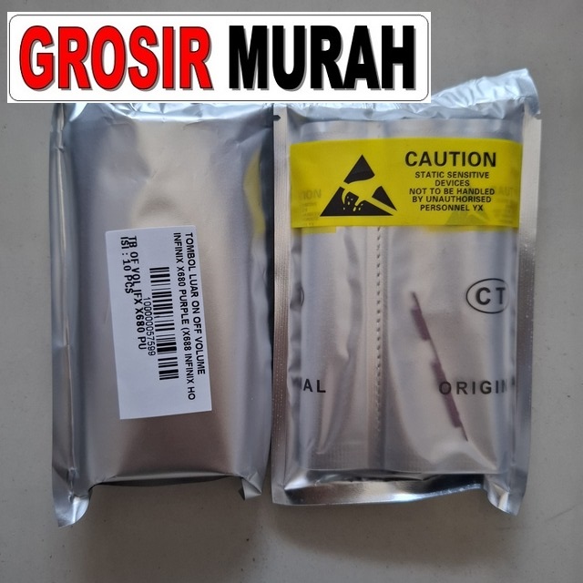 Tombol Luar On Off Volume Infinix X680 Purple