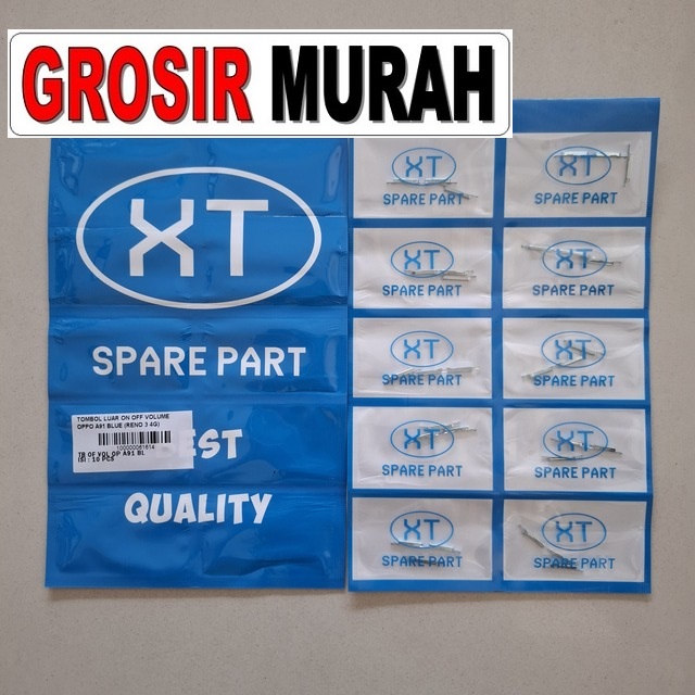 Tombol Luar On Off Volume Oppo A91 Reno 3 4G Blue