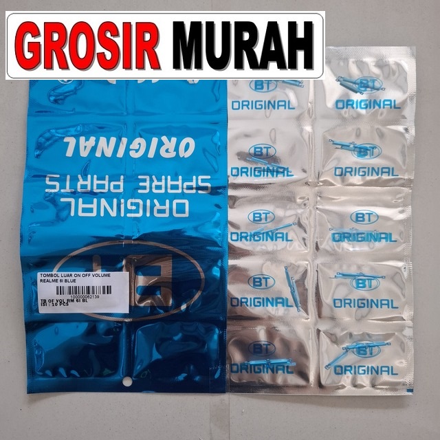 Tombol Luar On Off Volume Realme 6I Blue