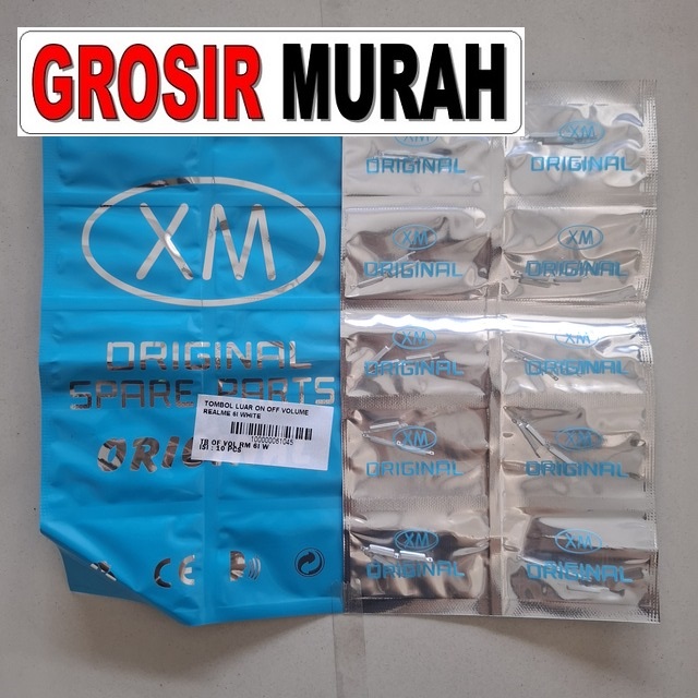 Tombol Luar On Off Volume Realme 6I White