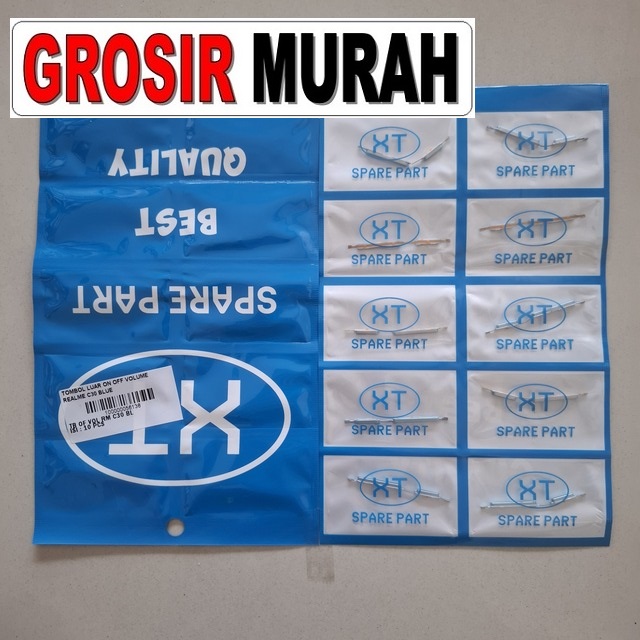 Tombol Luar On Off Volume Realme C30 Blue