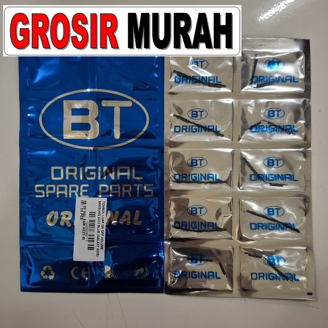 Tombol Luar On Off Volume Samsung A025 Galaxy A02S Blue